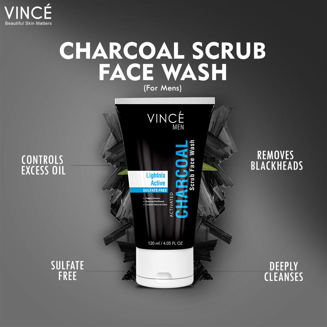 Charcoal Scrub Face Wash Men